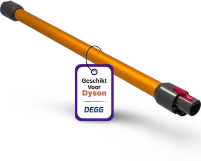 DEGG® - Zuigbuis Geschikt voor Dyson - Steel, Stang, Telescoopbuis - Goud - Voor V7, V8, V10, V11 en V15 - Topkwaliteit
