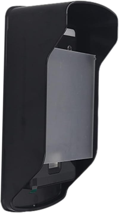 Deurbel Afdekring - Drukknop Beschermer - Weerbestendig Maken - Universele Pasvorm - 8.7 cm Breed - Zwart