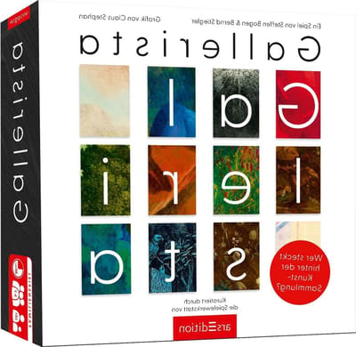Creatief Familienspel - Kunstspel Strategie - Galerij Opbouwen - Geheime Eigenschappen - 29.7 cm - Wit