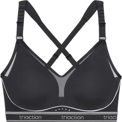 Triumph Triaction Cardio Breeze Voorgevormde Sport BH - Zwart - 75B