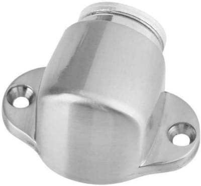 Magnetische Deurstopper - Deurklem Vloermontage - Deuren Open Houden - Sterke Magneet - Vloermontage - Zilverkleurig