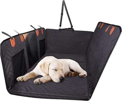 Honden autostoel - Auto hangmat - Veilig reizen - Waterdicht en antislip - Tot 200 lbs - Zwart