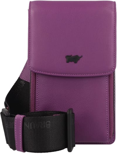 Braun Büffel Telefoontasje Capri Crossover Bag Viola Paars