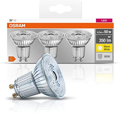 LED Reflector Lamp - Spot Verlichting - Economisch Verlichten - Energiezuinig - GU10 Fitting - Warm Wit