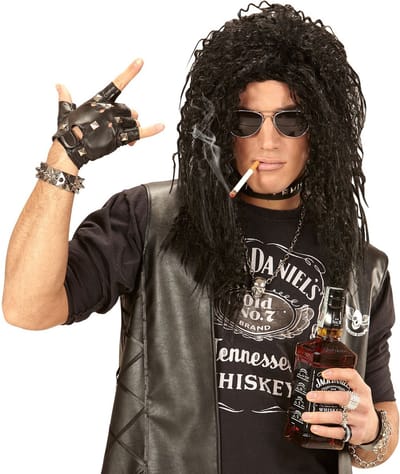 Pruik Hard Rocker