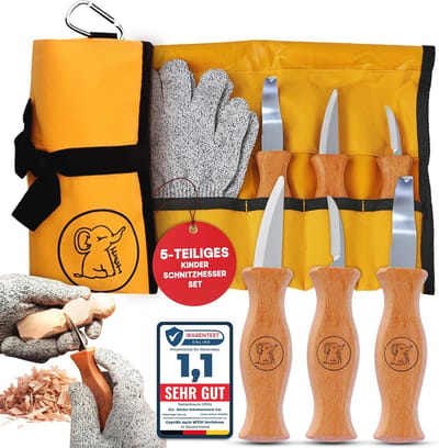 Snijset voor Kinderen - Veilig en Creatief Snijgereedschap met Handschoenen