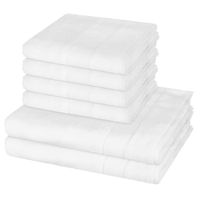 Cawö Sonstiges 4 X handdoek 2 X douchehanddoek - in set 6 pack Noblesse