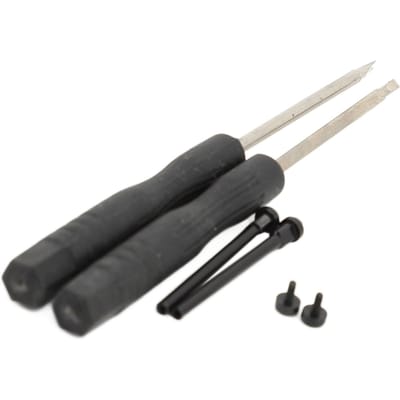 Barres à ressort de rechange avec 2 tournevis, outil de démontage en métal pour vis de montre connectée T-Rex 3 gray