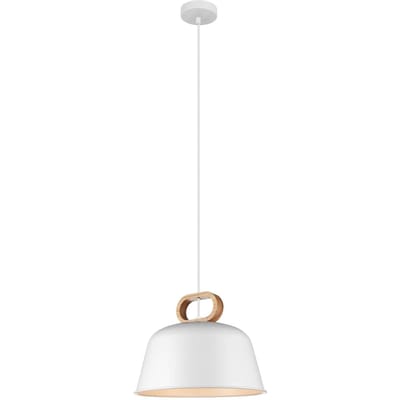 Viokef Hanglamp Clip van staal, wit