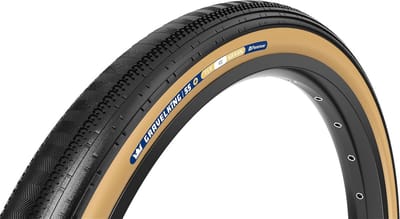 Lichtgewicht Gravel Fietsband Tubeless Zwart/Bruin 700x45 - Extra Lekbescherming