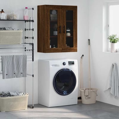 vidaXL - Bovenkast - 69,5x34x90 - cm - bruin - eikenkleur