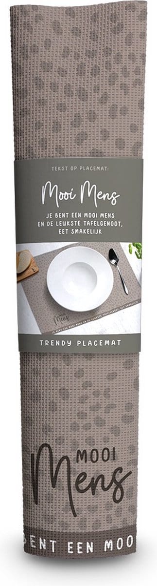 Trendy Placemat  Mooi Mens