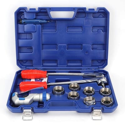 Handmatige buisexpander voor sanitaire leidingen van 10-28mm - Buisuitbreidingstool voor koper en aluminium, ideaal voor installatie en reparatie