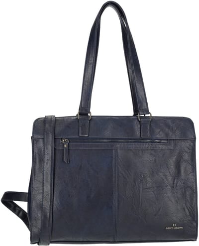 Enrico Benetti Julia Schoudertas met 15 inch Laptopvak - Laptoptas - Blauw