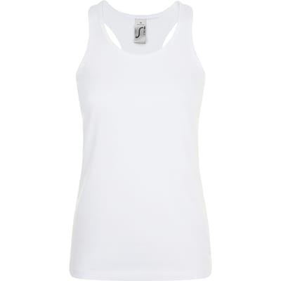 SOLS Vrouwen/dames Justin Sleeveless Vest (Wit)