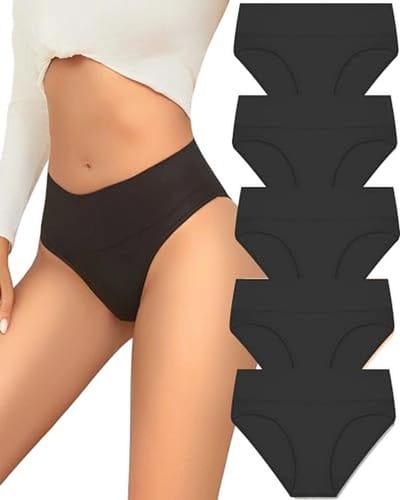 Comfortabele Dames Katoenen Onderbroeken - Zachte en Ademend Hipster Slips Multipack