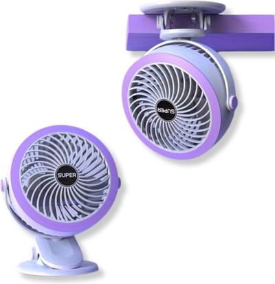 Bovista Ventilator Staand - Ventilatoren - Tafelventilator - Statief - Extra Verkoelend - Aircooler - Cooling Fan - Cooler - Paars