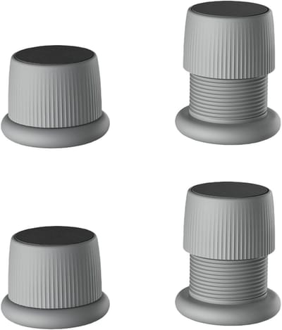 Verstelbare Meubel Bedverhogers 4 Stuks - Antislip Verhogers voor Slaapbank, Tafel en Stoelen (1,6 - 2,5 inch)
