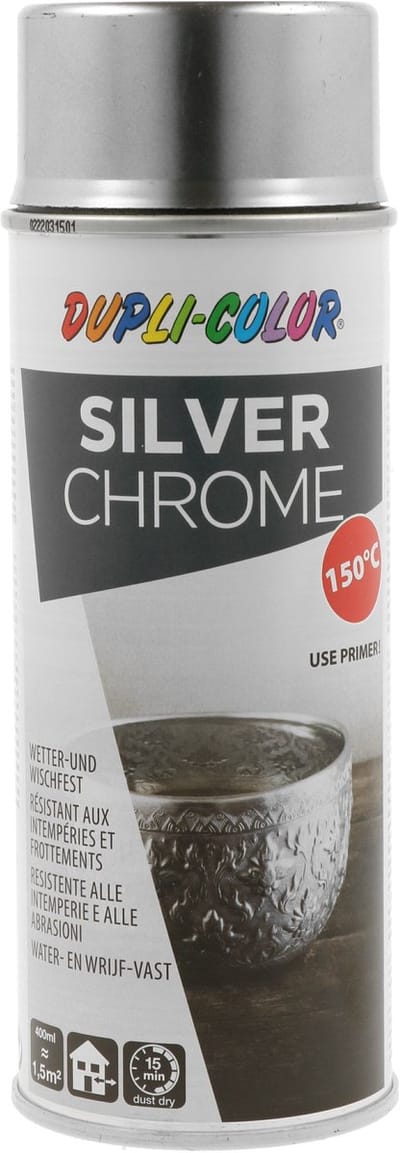 DupliColor Silver Chrome Spuitbus 400ml