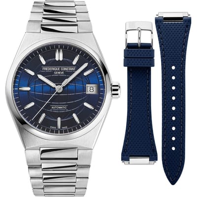 Frédérique Constant Highlife FC-303N2NH6B Horloge - Staal - Zilverkleurig - Ø 34 mm