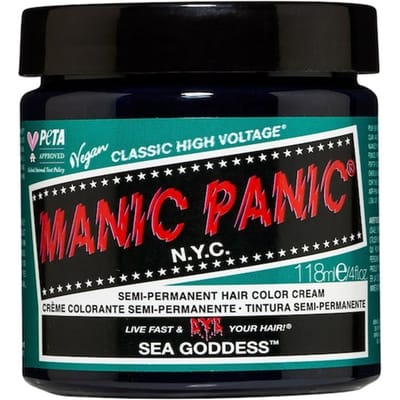 Manic Panic High Voltage Classic Sea Goddess - langhoudende veganistische haarkleuring Haarverf Unisex 118 ml