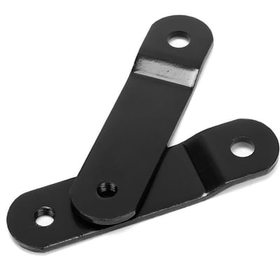 Kit de surélévation de support de réservoir de carburant à gaz Accessoire de moto 65 mm 2,56 pouces black