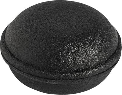 Zelfklevende Deurstopper - 10 Stuks | Bescherming voor Muren, Deuren en Meubels | Wandbuffers in Macaron Vorm, Zwart