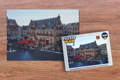Puzzel Markt - Nijmegen - Stad - Legpuzzel - Puzzel 1000 stukjes volwassenen