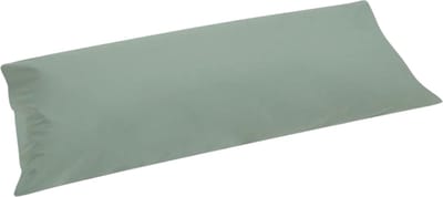 Yumeko kussensloop percal katoen jade groen 40x80 - Bio, eco & fairtrade - 1 stuk