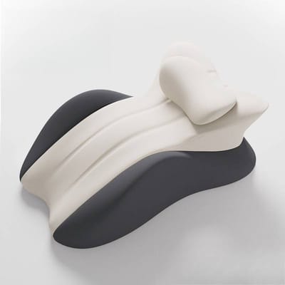 Multifunctioneel Zwangerschapskussen van Memory Foam – Volledig Lichaamskussen met Afneembare Hoofdsteun & Beenverhoger – Antislip Onderkant & Wasbare Hoes – Voor Slapen, Lezen & Bevalling
