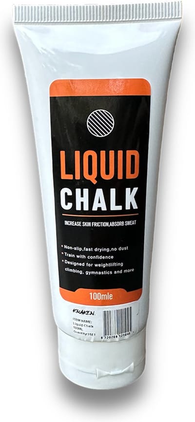 Liquid Chalk | Vloeibaar Magnesium | Premium Grip Versterker | Sneldrogend & Veelzijdig | Ideaal voor Krachttraining, Gymnastiek, Klimmen | Langdurige Betrouwbare Grip
