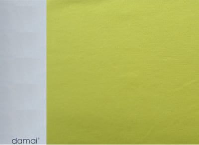 Damai Double Jersey Hoeslaken - Ledikant - 60x120 cm - Celery