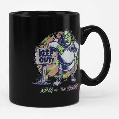 Shrek Kopje/koffiemok King Of The Swamp Mug