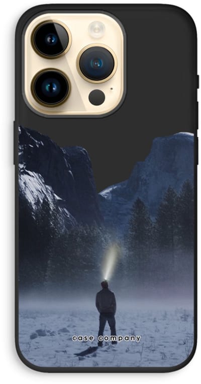 Case Company® - Hoesje geschikt voor iPhone 14 Pro hoesje - Wanderlust - Biologisch Afbreekbaar Telefoonhoesje - Bescherming alle Kanten en Schermrand