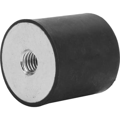 4 stuks Binnendraad Rubber Mount Anti-Vibratie Cilindervormige Isolator Demper (DE30*30 M8)