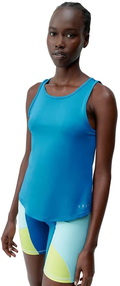 Born Living Yoga Daila Mouwloos T-shirt Blauw S Vrouw
