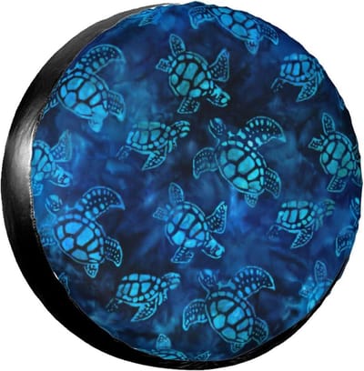 Bandenbeschermers Set - Wielhoezen Universeel - Voertuig Bescherming - Waterdicht Polyester - 14-17 Inch Velgen - Wit