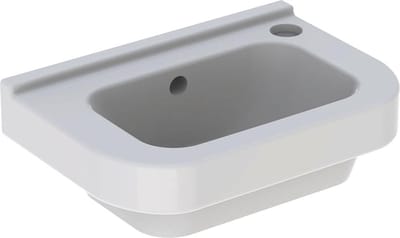 Geberit 300 Basic fontein met kraangat rechts met overloop 36x25x15cm wit