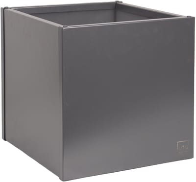 UNUS® Plantenbak Bloembak Bloempot vierkant 40x40x40 cm antraciet