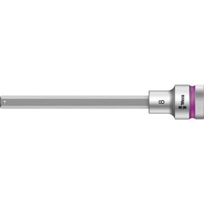 Wera 05003844001 8740 C HF Binnenzeskant Zyklop Bitdop met 1/2-aandrijving met vasthoudfunctie 8 x 140mm