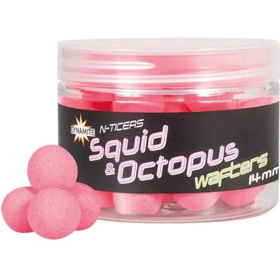 Gebalanceerde boilies Dynamite Baits N-ticers Squid & Octo