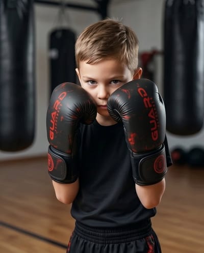 Guard Youth Gloves – Shadow Red 8z