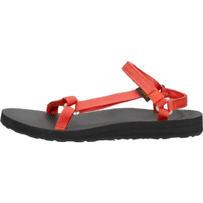 Teva ORIGINAL UNIVERSAL SLIM - Dames Sandalen - Zwart/Rood - Maat 38