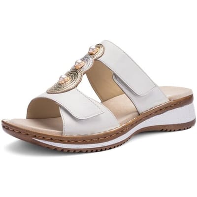 Sandalen met sleehak Ara -
