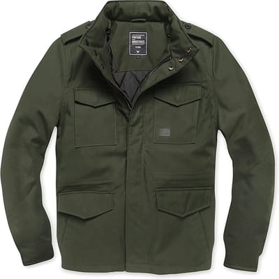 Vintage Industries Tussenjas Brent Parka Dark Olive