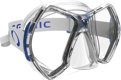 Oceanic Cyanea - Zwembril - Duikbril - Volwassenen - Ultra Clear glas - Comfort band - Transparant/Blauw
