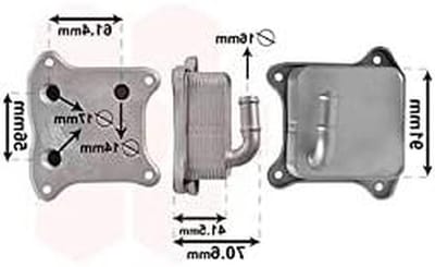 Olieradiator - Oliekoeler - Motor Koelen - Specifiek Model - 138 x 85 x 45 cm - null