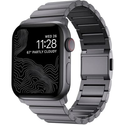 Nomad Apple Watch aluminium band (space grey)