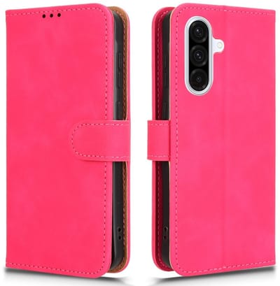 Coverup Hoesje - Geschikt voor Samsung Galaxy A56 Hoesje - Coverup Book Case - Roze