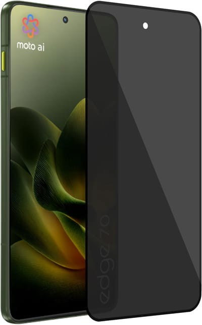 ChiGuard Privacy Screenprotector geschikt voor Motorola Edge 70 Screenprotector - Beschermglas - Privé GuardCover